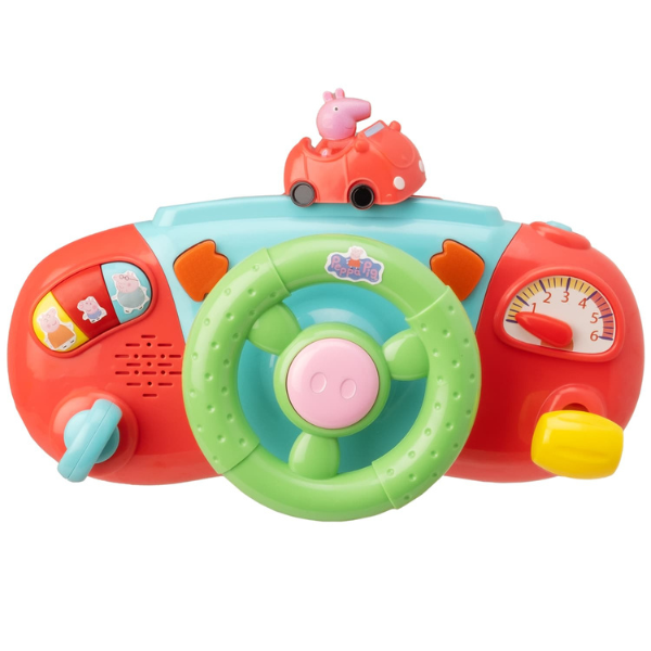 Panoul de Bord al Șoferului "Purcelușa Peppa"