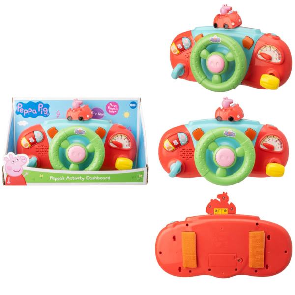 Panoul de Bord al Șoferului "Purcelușa Peppa"