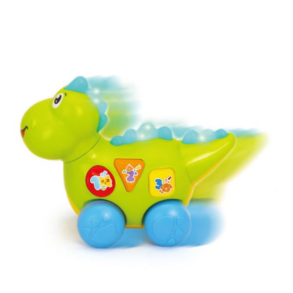 Jucarie interactiva "Dino" cu muzica si lumina