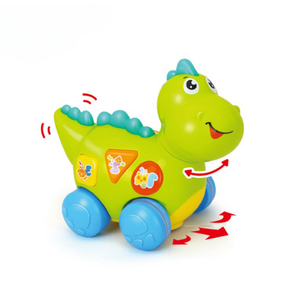 Jucarie interactiva "Dino" cu muzica si lumina