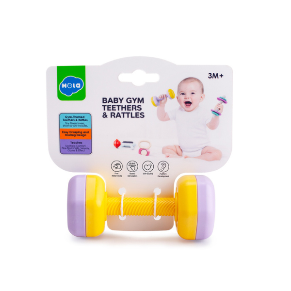 Set de zornăitoare și ventuze "Baby Gym", 9 modele