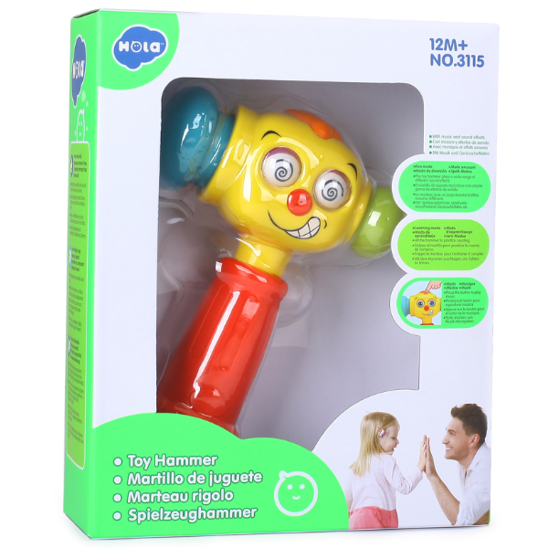 Интерактивная игрушка "Веселый молоток"