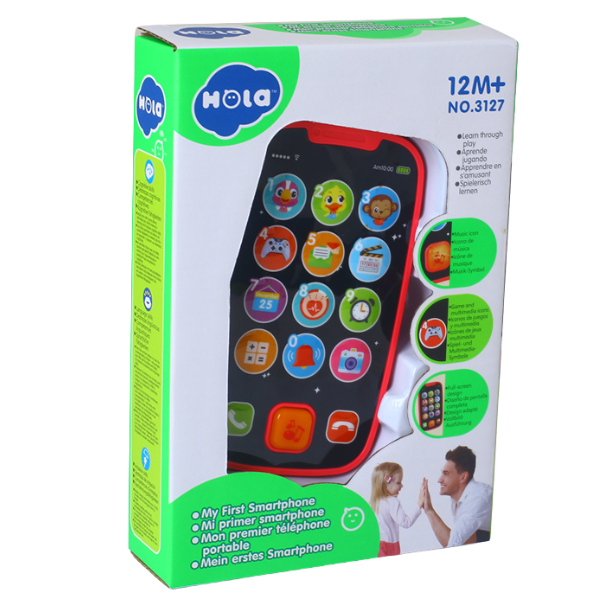 Игрушечный телефон "Мой первый смартфон"