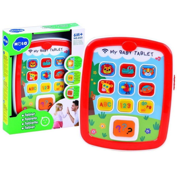 Интерактивная игрушка "Планшет " с музыкой и светом