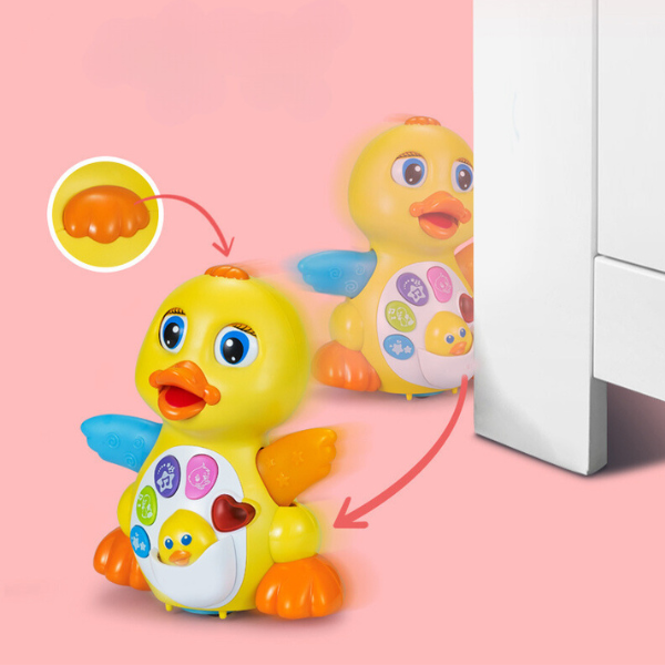 Интерактивная игрушка "Танцующая утка" с музыкой и светом