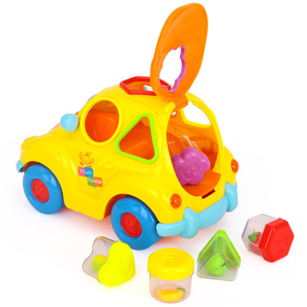 Masinuta muzicala sorter „Masina vesela cu fructe”