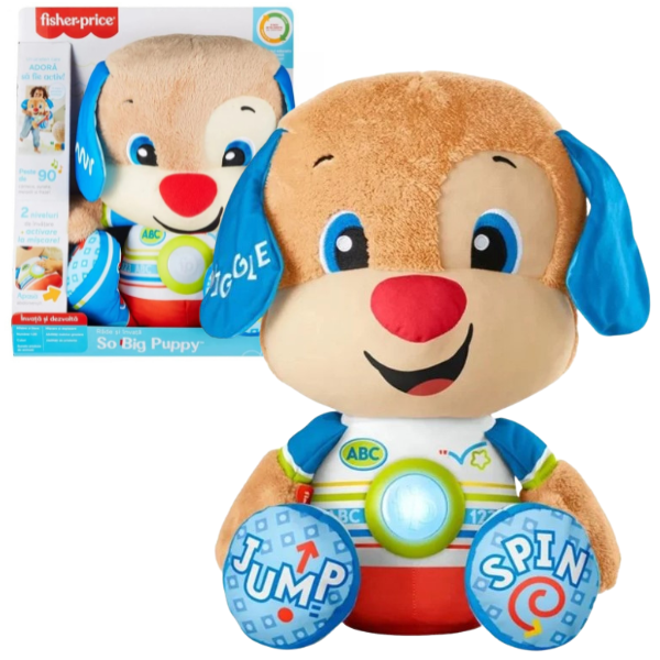 Интерактивная игрушка на румынском "Щенок" с музыкой