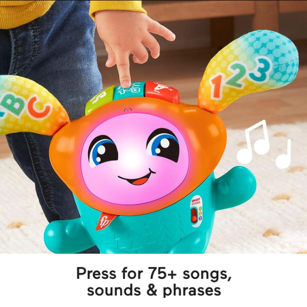 Fisher-Price Dj Bouncin’ Beats, jucărie educativă pentru bebeluși