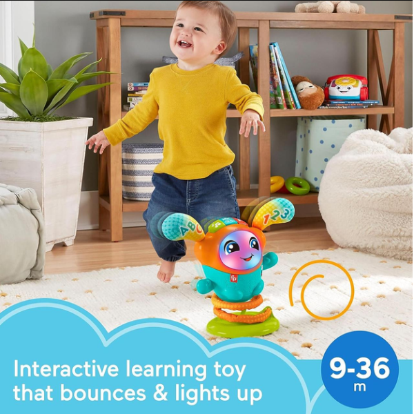 Fisher-Price Dj Bouncin’ Beats, jucărie educativă pentru bebeluși