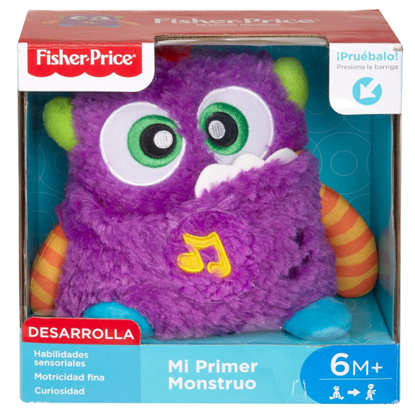 Fisher-Price Мягкая игрушка «Музыкальный монстрик»