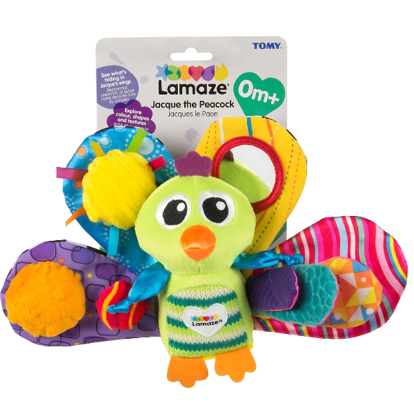 Păunul Jacques, Lamaze, Tomy