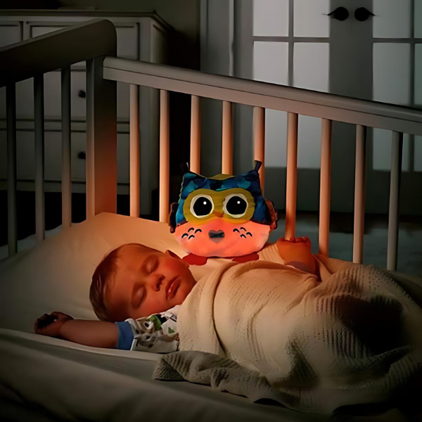 Bufniţa Interactivă Luminoasă, Lamaze, Tomy