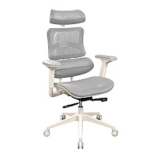 Fotoliu Birou CM-B137AW-4 Grey-Whit..