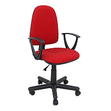 Fotoliu Birou PRESTIGE-C16~Red..