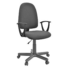 Fotoliu Birou PRESTIGE-C26~Black+Gr..