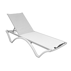 Șezlong Ocean Beach Gri Deschis..