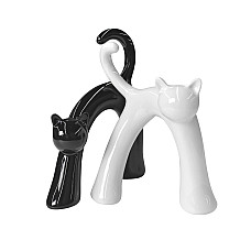 Set Suvenire PISICI White/Black..