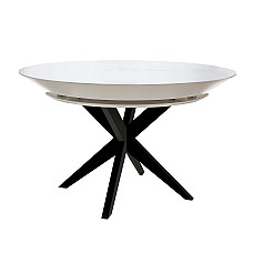 Masa Nova Furnir White Black+Black ..