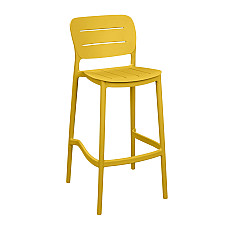 Scaun Bar Helix Yellow..