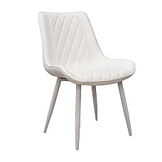 Scaun Hans (Cosy 20) Eco-Piele Whit..