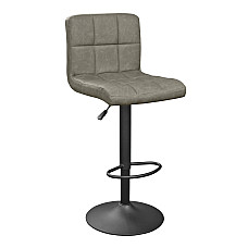 Scaun de bar SB-044 Dark Grey Pu+Bl..