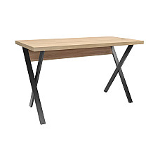 Masa Birou Alexa(130×60)~Sonoma/Bla..