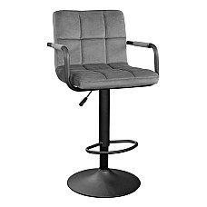 Scaun de Bar SB-042 Catifea Grey..