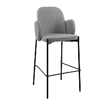Scaun Bar Cosmo Dark grey..