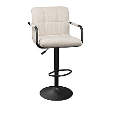Scaun de Bar SB-042 Velvet Beige+Bl..