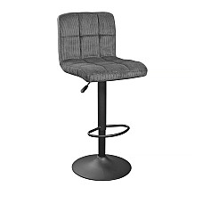 Scaun de bar SB-044 Velvet Dark Gre..