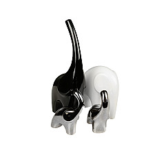 Deco Elefanti Black & White..