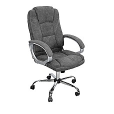 Fotoliu Birou BX-3177 Dark Grey/Sto..