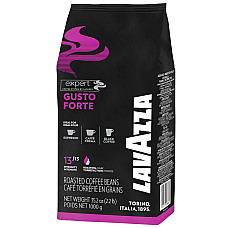 LAVAZZA кофе в зернах 1кг Gusto Forte черный