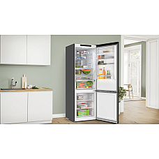 BOSCH холодильник KGN39LBCF черный