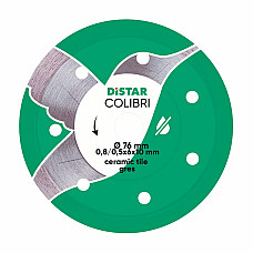 Disc diamantat 1A1R Colibri d76x10m..