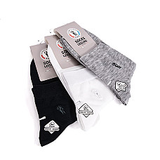 Мужские носки, SOCKS LEISURE, Средние, 41-46, Различные Цвета, Хлопок с добавками