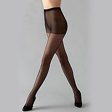 Колготки женские, GIULIA, Like, 2-S, 40 DEN, Черный, Шелк, 93%Полиамид/7%Elastan