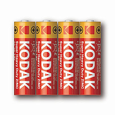 Батарея, KODAK, LR06, R06, AA, Углерод-цинк, 1.5 Вт
