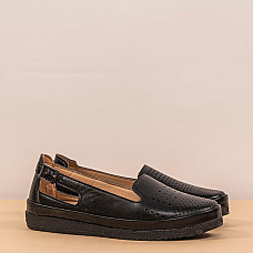Мокасины женские, KAJILA, 36-40, Различные Цвета, Эко Кожа, Резиновая Подошва