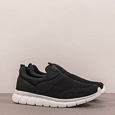 Мужские кроссовки, RIMEX, 40-44, Черный, Текстиль/Полиуретан, Резиновая Подошва