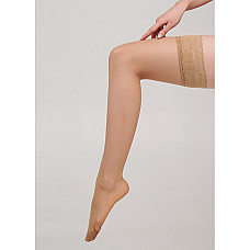 Женские чулки, GIULIA, Emotion, S/M, 20 DEN, Бежевый, 88%Полиамид/12%Elastan