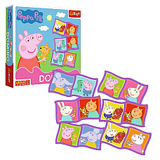 Joc de societate „Domino Peppa Pig”, 28 elem.
