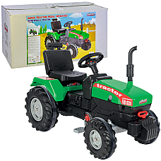 Tractor cu pedale SUPER, 2 culori..