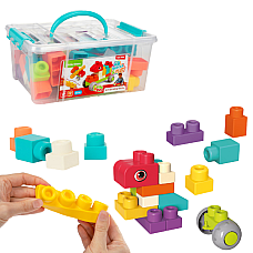 Set de blocuri moi de construcție „Little Stars”, 48 de piese