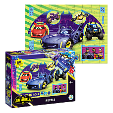 Puzzle "Batwheels: Roțile doar vor să se distreze", 60 elem.