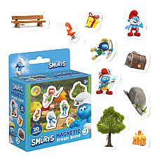 Joc magnetic "Casa de vis: Vilă", seria Smurfii, 20 elem.