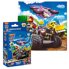 Puzzle magnetic "Rescue Wheels", seria Patrula cățelușilor, 40 elem.