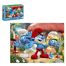 Puzzle-mini "Smurfii", 30 elem.