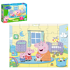 Puzzle „Camera bebelușului”, seria Peppa Pig, 30 de piese