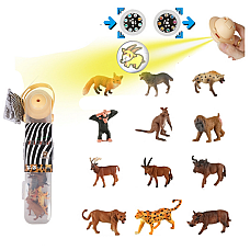 Set de mini-figurine „Colecția Animalelor Sălbatice”
